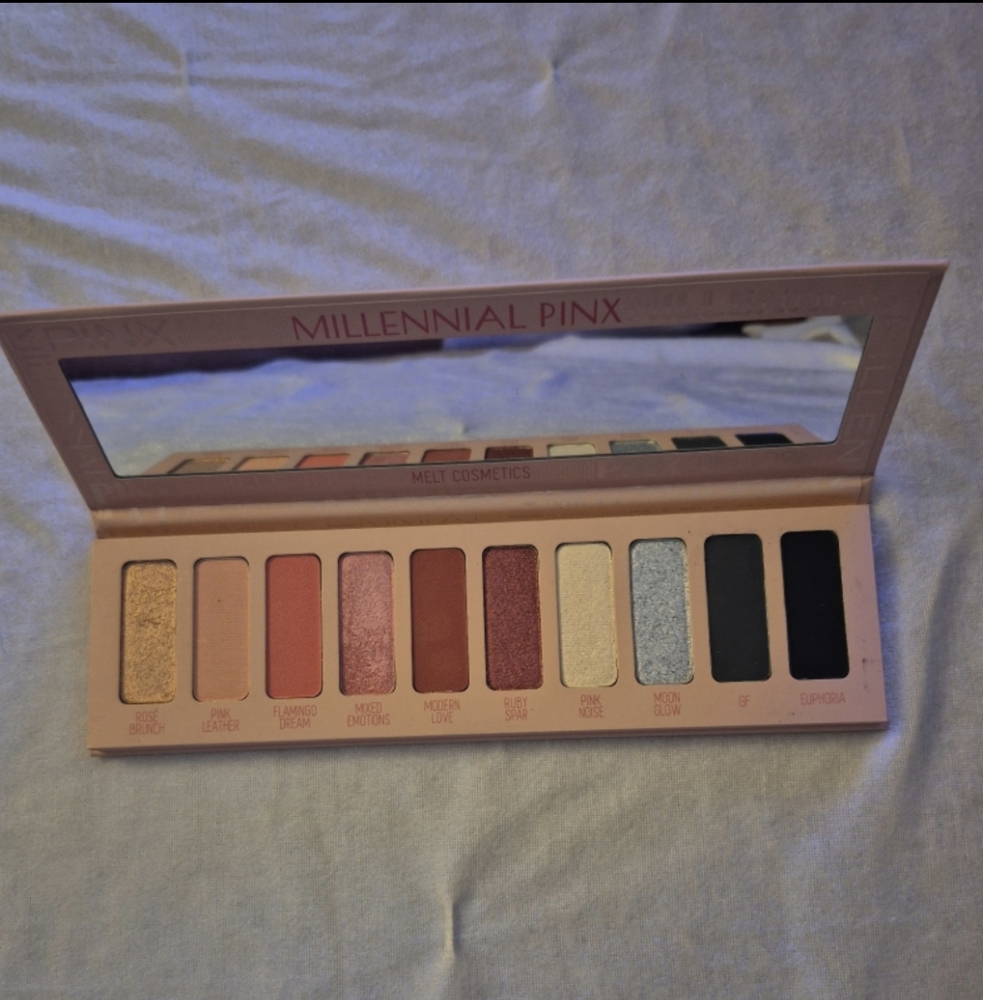 Melt Cosmetics Millenial Pinx Eyeshadow Palette Discontinued